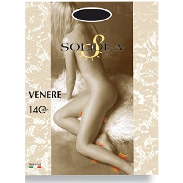Venere 140 Collant Tutto Nudo Nero 3-image