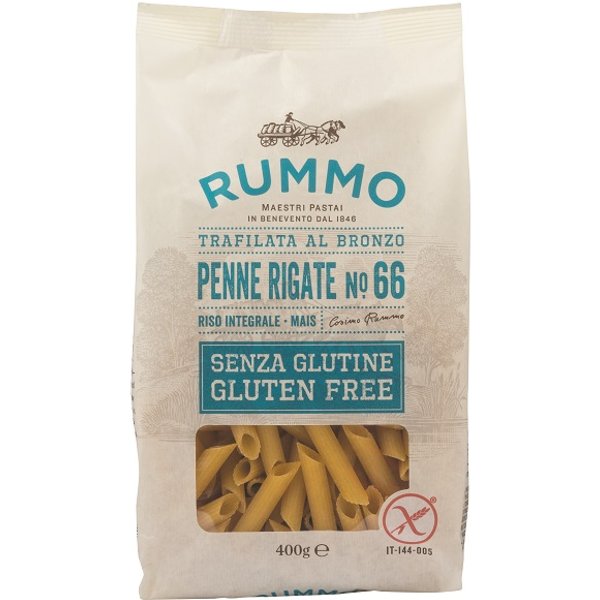 Rummo Penne Rigate N66 Di Riso Integrale E Mais 400 G-image