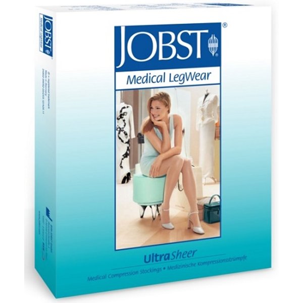 Calza Compressiva Jobst Ultrasheer 15-20Mmhg Collant Elast Appl Nat1 Articolo 751120000400-image