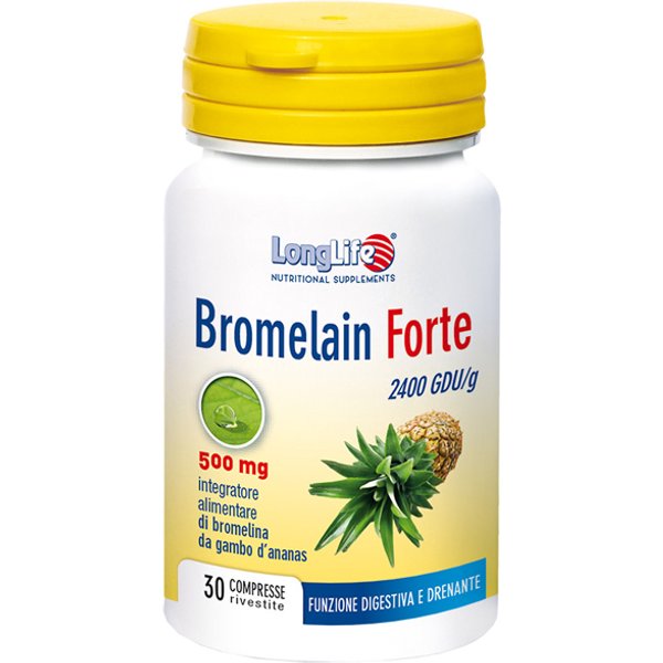 Longlife Bromelain Forte 30 Compresse-image