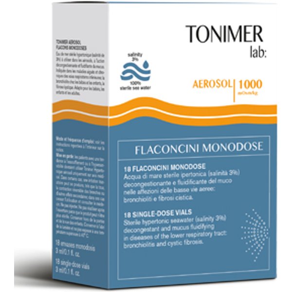 Tonimer Lab Aerosol 18 Flaconcini 3 Ml Monodose-image