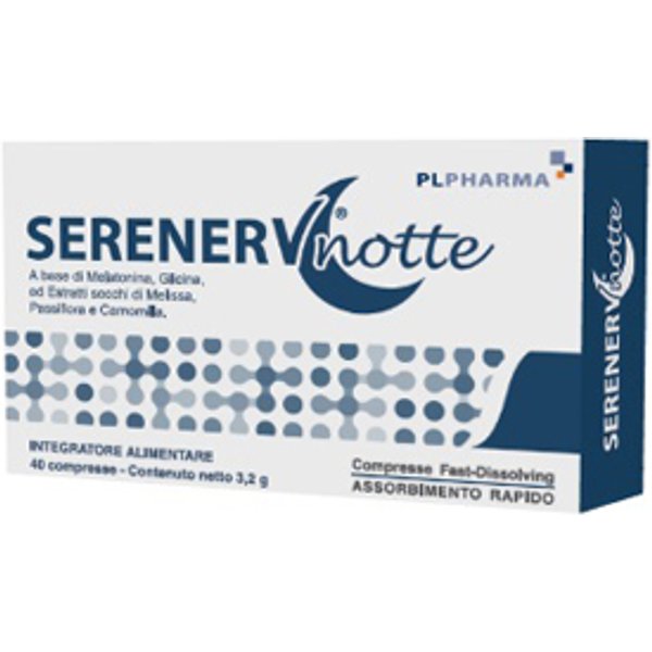 Serenerv Notte 40 Compresse 0,8 Mg-image