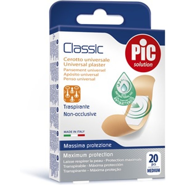 Cerotto Pic Classic 19X72 Mm Antibatterico 20 Pezzi-image