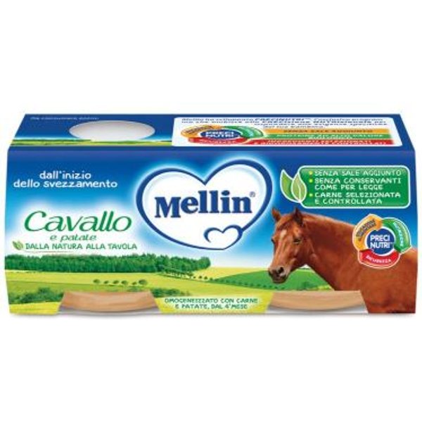 Mellin Omogeneizzato Cavallo E Patate 2 X 80 G-image