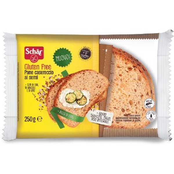 Schar Pane Casereccio Ai Semi 250 G Senza Glutine-image