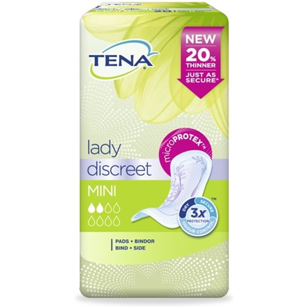Pannolone Sagomato Tena Discreet Mini 20 Pezzi-image