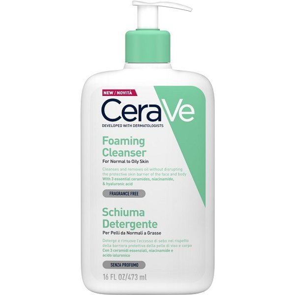 Cerave Schiuma Detergente Viso 473 Ml-image