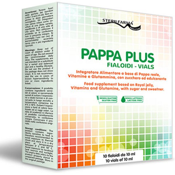 Pappa Plus 10 Fialoidi Da 10 Ml-image