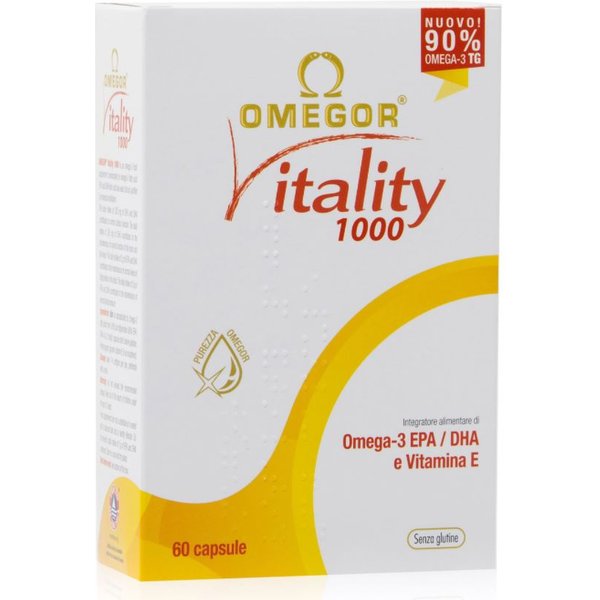 Omegor Vitality 1000 60 Capsule Molli-image