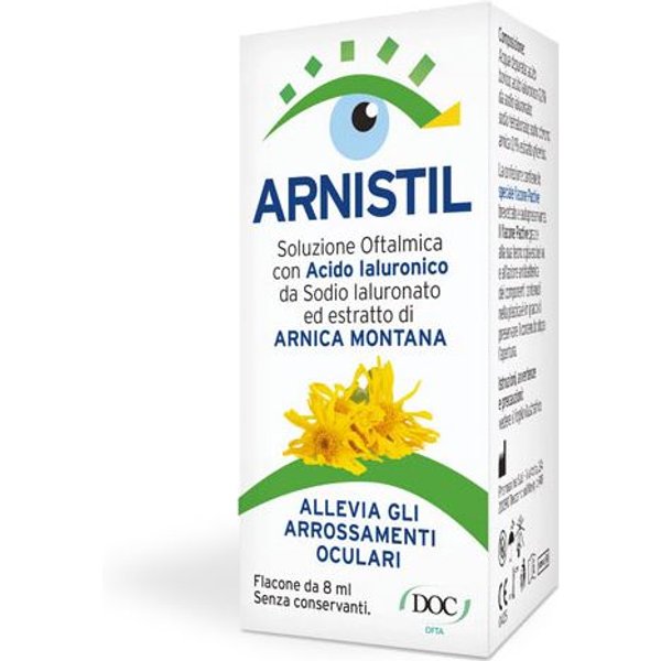 Arnistil Soluzione Oftalmica Acido Ialuronico 0,2% + Estratto Di Arnica Montana 0,1% Flacone 8 Ml-image