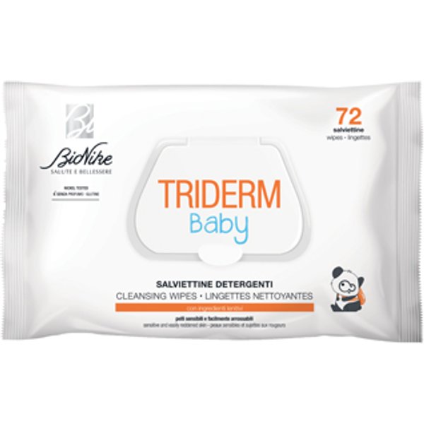 Triderm Baby Salviettine Detergenti 72 Pezzi-image
