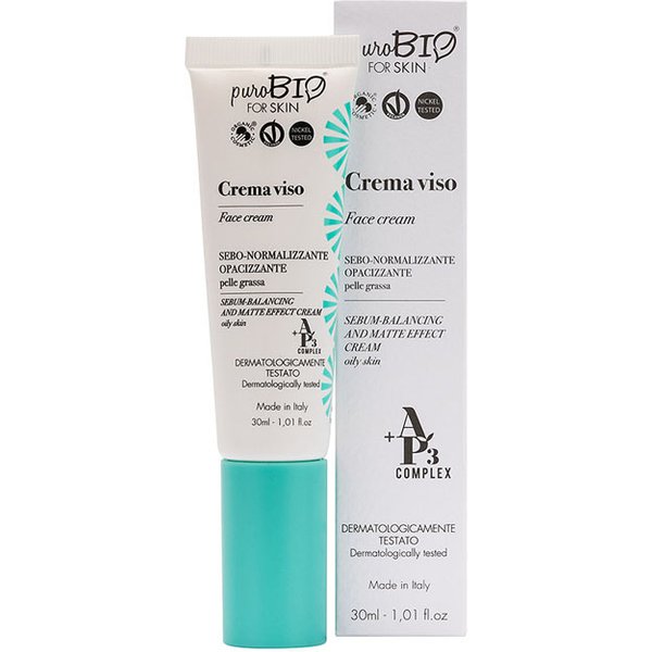 Purobio Fs Crema Viso Sebo Normalizzante 30 Ml-image