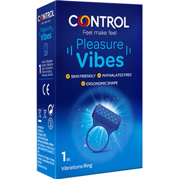 Control Pleasure Vibes Anello Vibrante-image