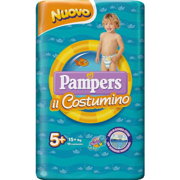 Pampers Costumino Cp 10 Tg 5+ Tg 5+ 10 Pezzi-image