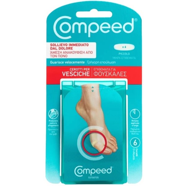 Compeed Cerotti Per Vesciche Piccolo 6 Pezzi-image