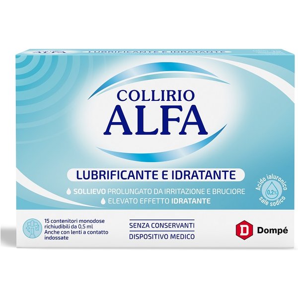 Collirio Alfa Lubrificante/Idratante 15 Fiale Monodose-image