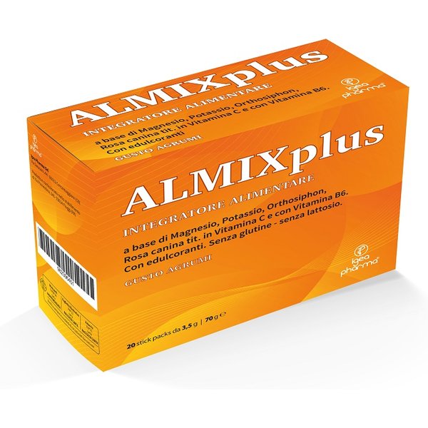 Almix Plus 20 Stick Pack Gusto Agrumi-image
