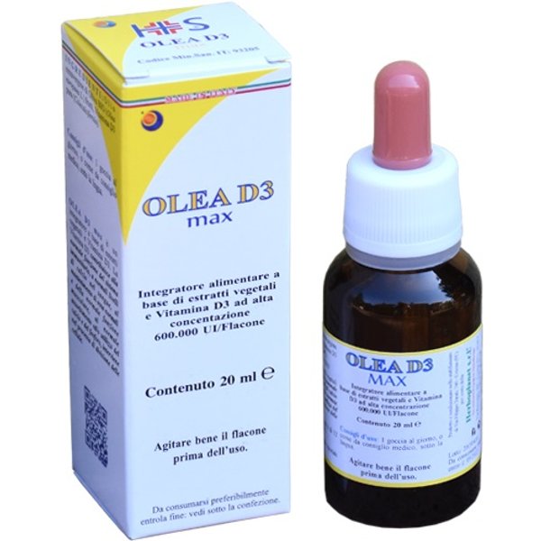 Olea D3 Max Gocce 20 Ml-image