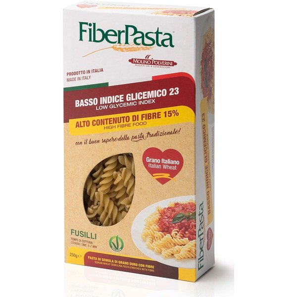 Fiberpasta Fusilli Basso Indice Glicemico 250 G-image