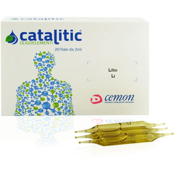 Catalitic Oligoelementi Litio Li 20 Fiale 2 Ml-image