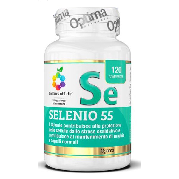 colours of life Selenio 55 120 Compresse 350 Mg-image