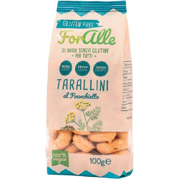 Foralle Tarallini Senza Glutine Al Finocchietto 100 G-image