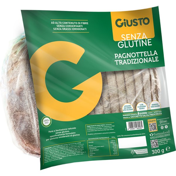 giusto Senza Glutine Pagnottella 300 G-image