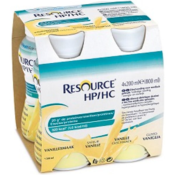 Resource Hp/Hc Vaniglia 4 Bottiglie 200 Ml-image