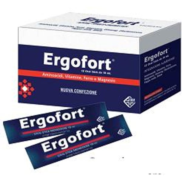 Ergofort 12 Bustine Stick Pack 10 Ml-image