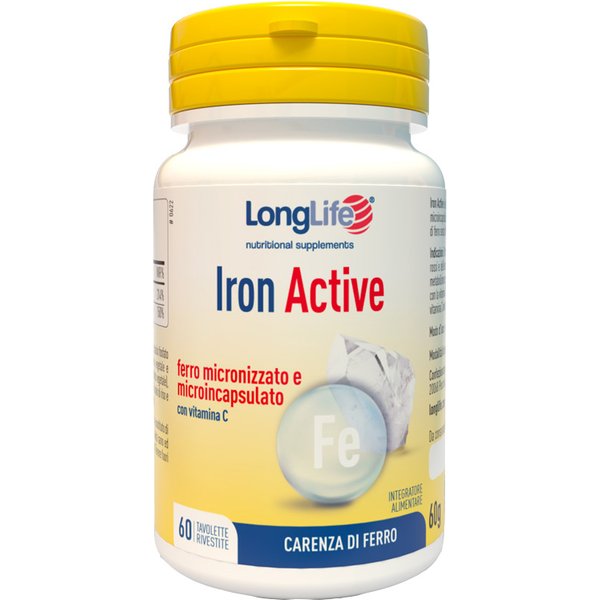Longlife Iron Active 60 Tavolette Rivestite-image