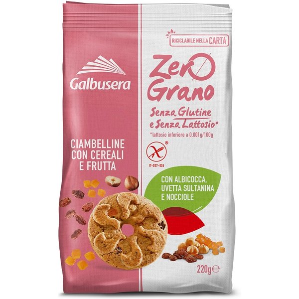 zerograno Frollini Cereali Frutta 220 G-image