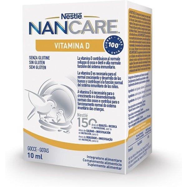 Nancare Vitamina D Gocce 10 Ml-image