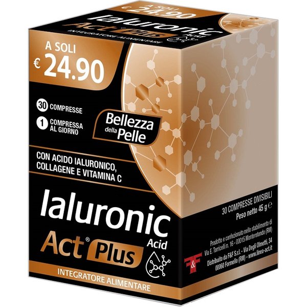 Ialuronic Acid Act Plus 30 Compresse Divisibili-image