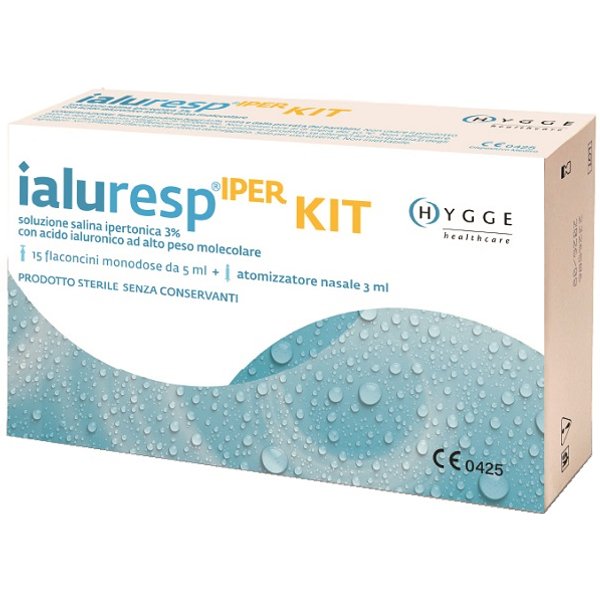 Kit Ialuresp Iper 15 Flaconcini Monodose Da 5 Ml + Atomizzatore Nasale 3 Ml-image