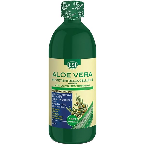 Esi Aloe Vera Succo Con Olivo Cellulite 500 Ml-image