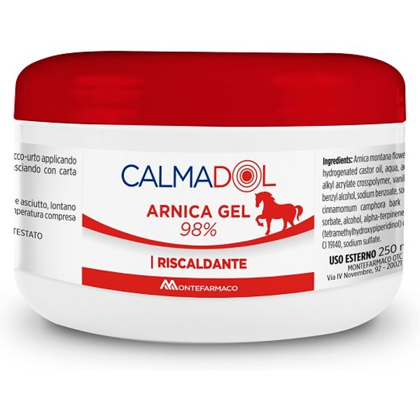 Calmadol Arnica Gel 98% Riscaldante 250 Ml-image
