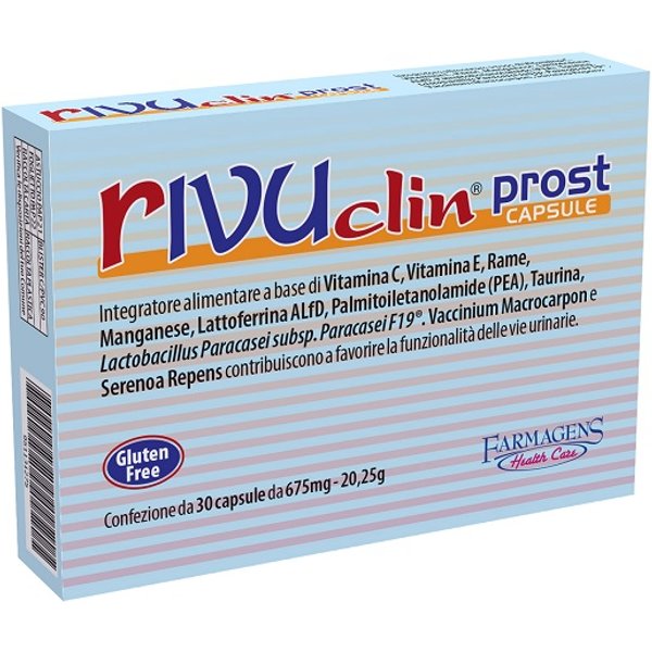 Rivuclin Prost 30 Capsule 675 Mg Senza Glutine-image