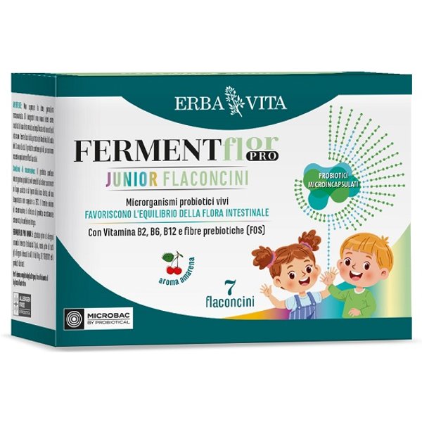 Fermentflor Pro Junior 7 Flaconcini Da 10 Ml-image