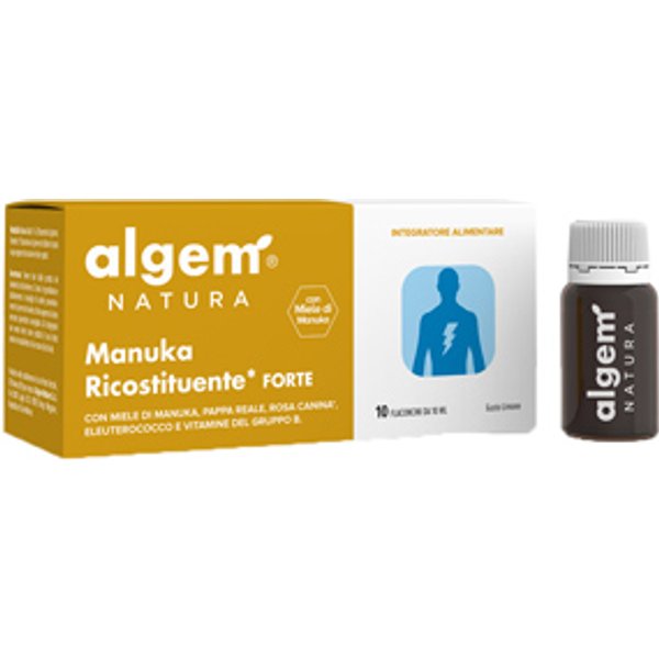 Algem Manuka Ricostituente Forte 10 Flaconcini 10 Ml-image