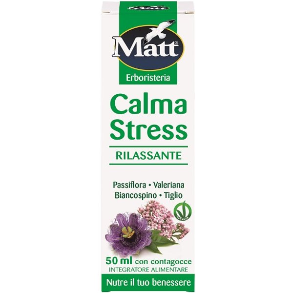 Matt Erboristeria Calma Stress Rilassante Gocce 50 Ml-image