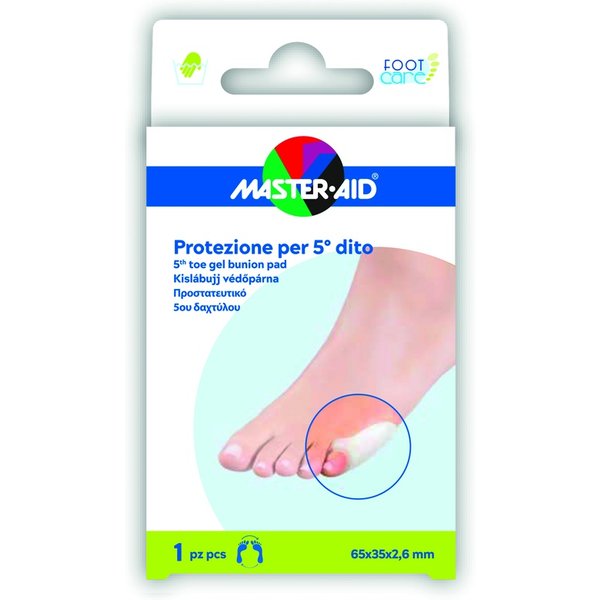 Master-Aid Foot Care Protezione Gel 5 Dito 1 Pezzo-image