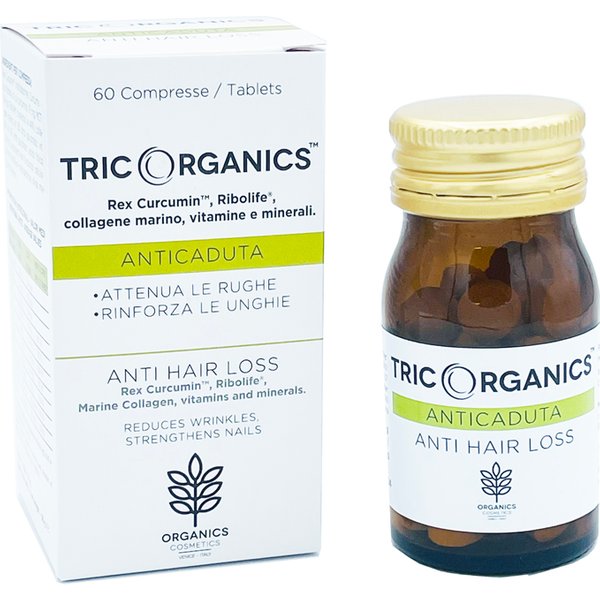 Organics Cosmetics Tricorganics Anticaduta 60 Compresse-image
