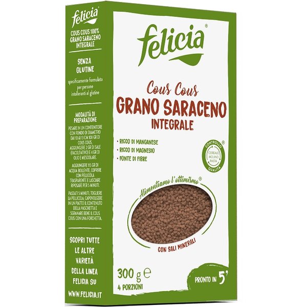 Felicia Cous Cous Grano Saraceno Integrale 300 G-image