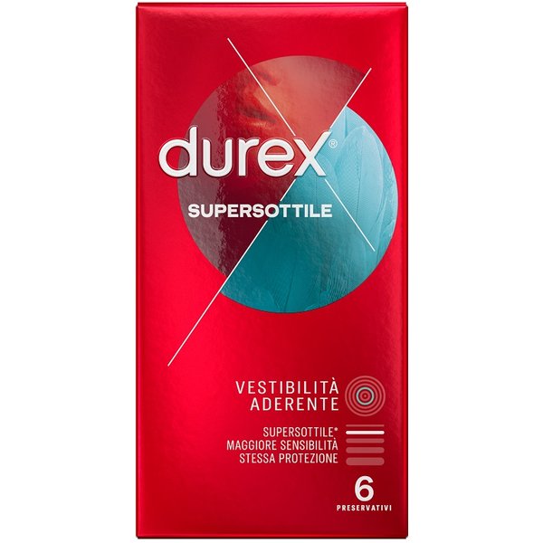 Profilattico Durex Supersottile Close Fit 6 Pezzi-image