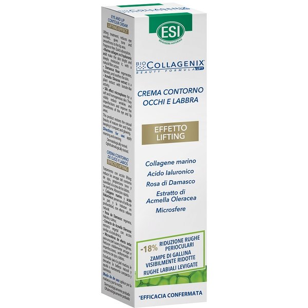 Esi Biocollagenix Crema Contorno Occhi Labbra Effetto Lifting 15 Ml-image