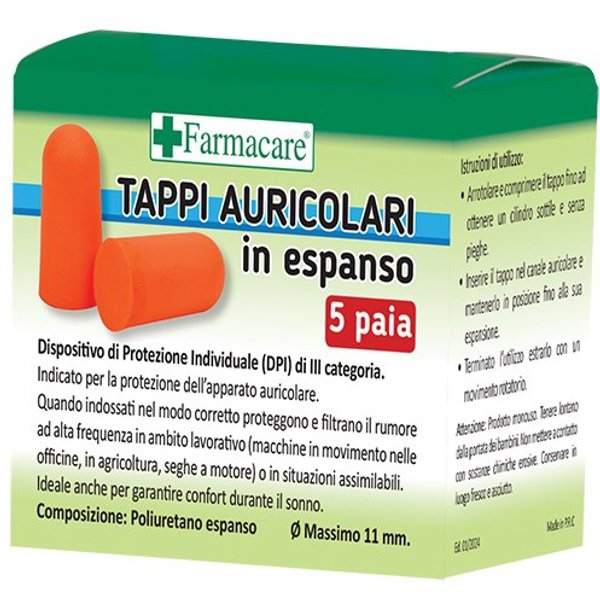 Tappi Auricolari Espanso 5 Paia-image