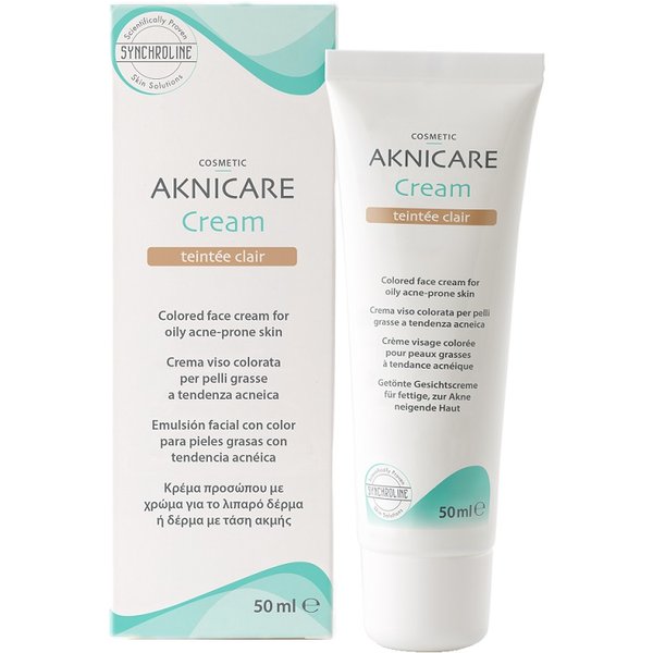 Aknicare Cream Teintee Clair 50 Ml-image
