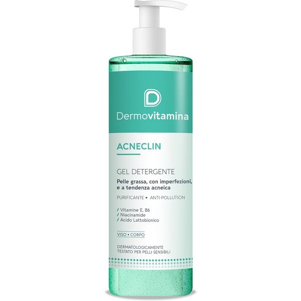 Dermovitamina Acneclin Gel Detergente 400 Ml-image