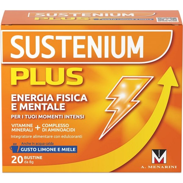 Sustenium Plus Limone E Miele 20 Bustine Da 8 G-image