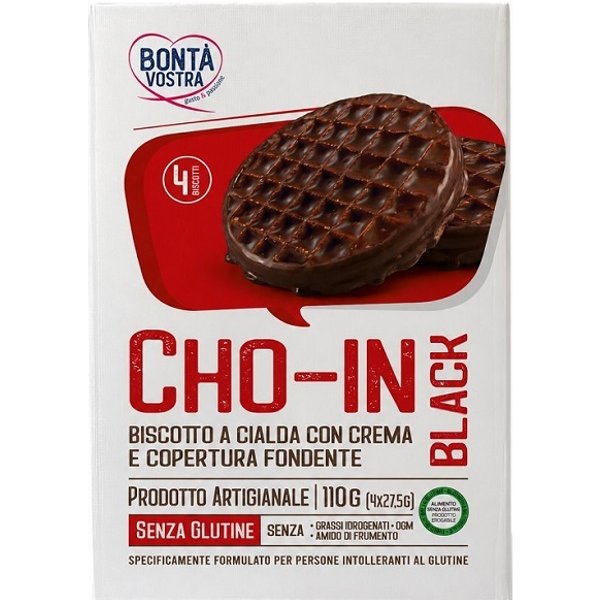Bonta' Vostra Cho-In Black Biscotto A Cialda 4 Pezzi 27,5 G-image